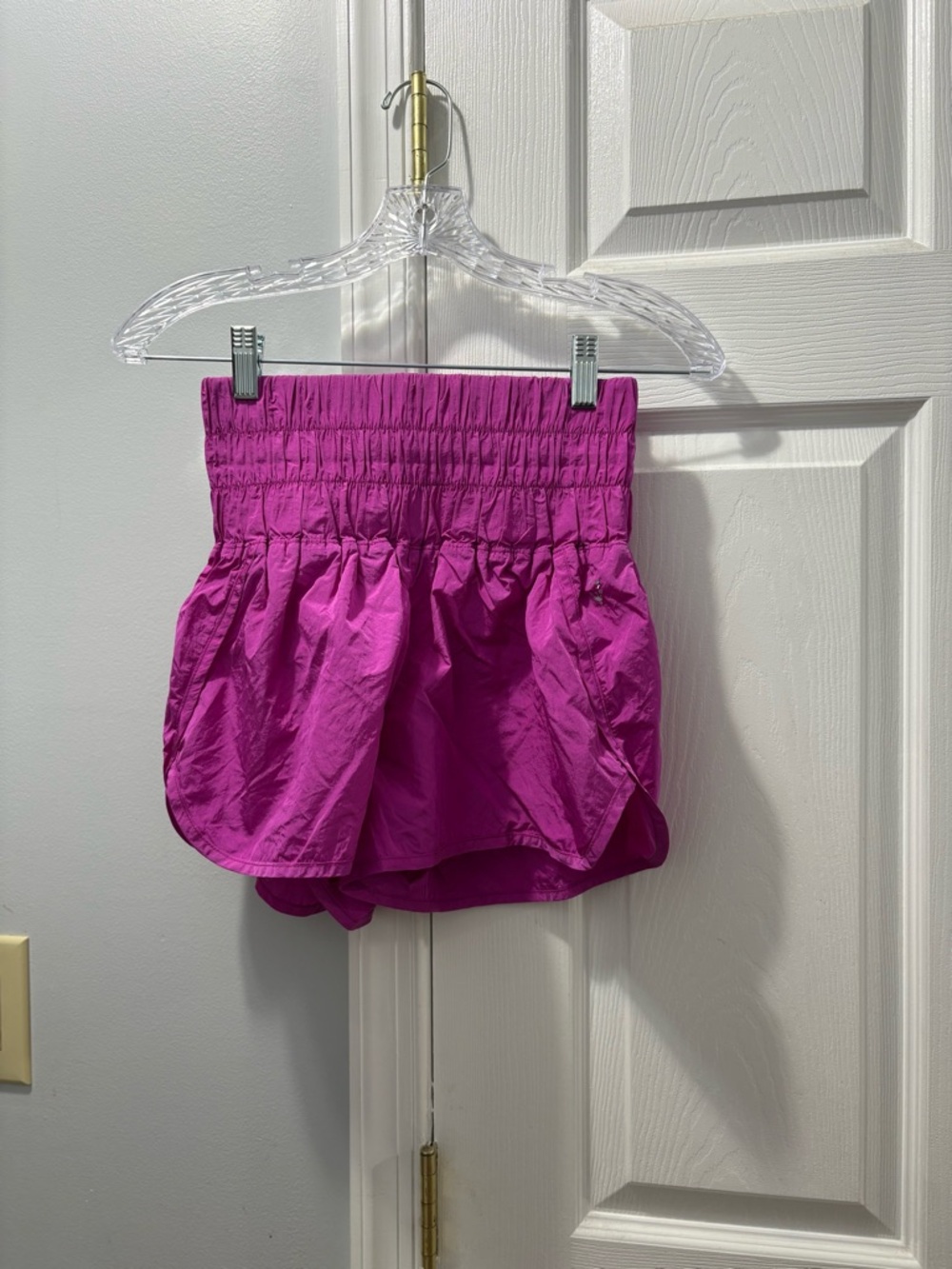 Free People Movement The Way Home Running Shorts Magenta Size Small Pre-Owned